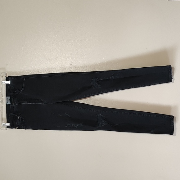 AGOLDE high rise distressed skinny Jean size 24